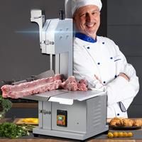 Commercial Desktop Bone Sawing Machine Cutting Cattle Sheep Bones Frozen Meat Pig's Trotters Fish