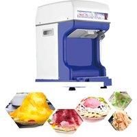 Party Frozen Drink Salad Automatic Shaved Ice Machine Stainless Steel Shaved Ice Machine Home