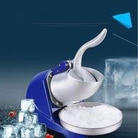 Electric Ice Crusher Ice Shaver Crusher Granizing Glass Blender Mixer Chopper Stainless Steel Cool