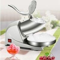 Shaved Ice Machine Strong Powerful For Home&Commercial Use,Steel Ice Crusher With Dual