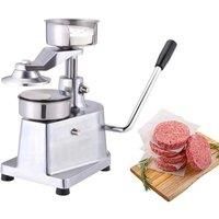 130/100MM Commercial Manual Hamburger Patty Press Maker Round Meatball Shaping Machine Press Meat