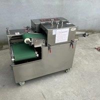 Commercial Fresh Beef Dice Cheese Cutter Cubic Chicken Dicer Frozen Meat Cube Cut Machine