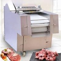 Automatic Frozen Beef Cube Dicer Chicken Breast Dicing Machine Poultry Meat Cutting Machine