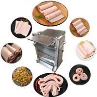 Automatic Pork Skin Removed Cutting Machine Small Pig Meat Skin Peeling Machine