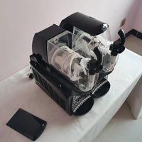 Snow Melting Machine 2 Tanks Smoothies Machine 300W Snow Melting Machine Slushing Maker Ice Cream