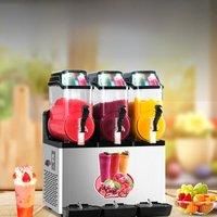 Snow Melting Machine 2 Tanks Smoothies Machine 300W Snow Melting Machine Slushing Maker Ice Cream