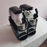 Double Tank 4L Commercial Slush Maker Cold Drink Slushie Machine Frozen Ice Slushy Snow Slusher