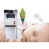 Commercial Automatic Soft Serve Ice Cream Maker Machine New Home Use Three Flavors Yogurt Milk