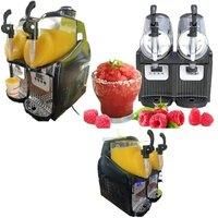 Table-top Double Tanks Margarita Machine Mini Ice Slush Machine For Party Home Use