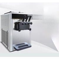 Soft Ice Cream Maker Machine Table Commercial Production Equipment Milk Tea Shop Automatic 16-22L/H