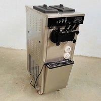 Commercial Soft Ice Cream Maker Three-Flavor Benchtop 1600W Countertop Vending Machine For Business