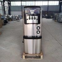 Pre-cooling And Preservation With Double Compressorscommercial Stainless Steel Gelato Soft Ice Cream