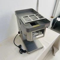 Dual Motors Commercial Meat Strip Machine Stainless Steel Meat Slicer Shredded Diced Mince Machine