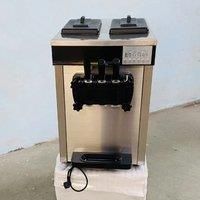 Commercial Three Flavors Ice Cream Machine Desktop Small Three-color Soft Ice Cream Making Machine