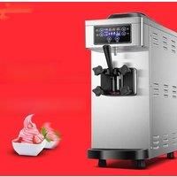 Commercial Soft Ice Cream Maker Single-Flavor Benchtop 1100W Countertop Vending Machine For Business Snacks Drinks 10-12L/H