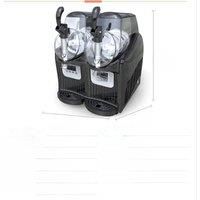 Commercial Frozen Slushy Three Tanks Juicer Slush Fruit Maker Double Cylinder Snow Melting Machine