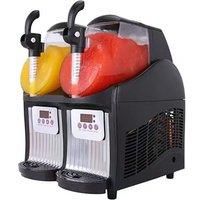 Commercial Slushy Machine, 2LX2 Tank Slush Drink Maker, 300W Frozen Drink Machine, Slush Frozen