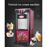 Ice Cream Maker Machine For Stainless Steel Homemade Ice Cream Makers Countertop Touch Screen Puffing Shortage Alarm LED Display