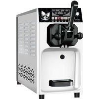 Small Single Nozzle Ice Cream Machine Desktop for Bars Kitchens Soft Ice Cream Machine