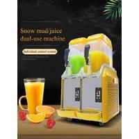 Single Bowl Slush Machine 6L Tank Slush Machine Snow Melting Machine Smoothie Maker Machine Ice Cream Maker