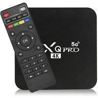 Smart Set-Top Box 2025 New Android 4K Media Player You Tube Google Hd Tv Player 2.4G/5G Dual-Band Wifi Home Theater Decoder 1Gb Memory/8Gb Storage Mxq-Pro Smart Tv Box