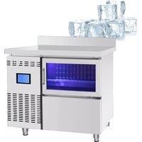 Commercial Cube Ice Maker 90/130/160 KG/24H Freestanding Automatic Liquid Freezer Ice Generator Machine Home Appliance £