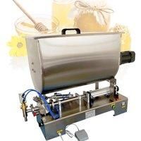 Commercial Liquid Paste Filling Machine Cream Cream Shampoo Stainless Steel Quantitative Filling Machine £U-Shaped Hopper With U