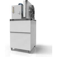 Automatic Flake Ice Machine Electric Scaly Ice Maker Supermarket Restaurant Seafood Store Large-Scale Ice Making Equipment