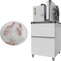 Flake Ice Machine Electric Multi-functional Scaly Ice Maker Supermarket Restaurant Seafood Store Large-Scale Ice Making Equipmen