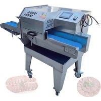 Commercial Electric Cooked Meat Slicer Automatic Adjustable Thickness Ham Slicer Fresh Meat Cutting