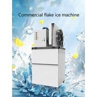 Flake Ice Machine Electric Scaly Ice Maker Supermarket Restaurant Seafood Store Large-Scale Ice Making Equipment