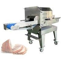 110V 220V 380V Cooked Meat Slicer Fully Automatic Commercial Bacon sausage Beef Slices Cutting