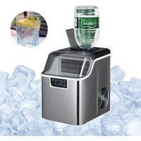 New 30kg/24h Automatic Mini Ice Maker Electric Small Cubes Making Machine Quick Ice Making Machine For Milk Tea Shop Home