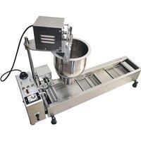 Single Row Automatic Doughnut Machine Commercial Electric Donut Machine Fryer Maker Circle Doughnut Maker