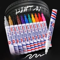 Car Scratch Repair Paint Pen Quick Dry Touch Up Paint Repair Pen Waterproof Wheel Tyre Marker Auto