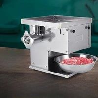 2025 New Commercial Household Stainless Steel Automatic Meat Cutting Machine Grinding Machine