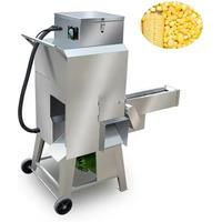Industrial Sweet Corn Cob Separator Stainless Steel Commercial Fresh Corn Thresher