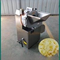 Fully Automatic Electric Vegetable Cutter, Commercial Potato And Carrot Slicer, Onion And Parsley