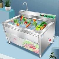 Stainless Steel Fully Automatic Vegetable Washing Machine, Commercial Industrial Potato And Carrot