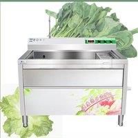 Fully Automatic Commercial Vegetable And Fruit Purification And Sterilization Machine, LargeStrawberry Bubble Cleaning Machine