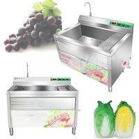 Electric High-Quality 304 Stainless Steel Vegetable Sterilization Machine, Commercial Seafood Crayfish Cleaning Machine
