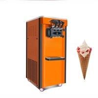 Vertical Soft Ice Cream Machine Commercial Vertical 2+1 Flavor Multi Functional Strawberry Popsicle Machine