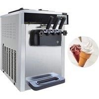 Soft Ice Cream Machine, Commercial Electric Desktop Gray Digital Display, Can Only Freeze Yogurt