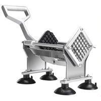 2025 Stainless Steel Manual Potato Slicer New Multifunctional Vegetable Cutting Machine Suction Cup