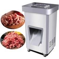 Vertical Electric Meat Cutter Small Chicken Beef Stainless Steel Dicer