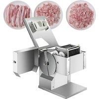 Desktop Commercial Meat Cutter, Compact Stainless Steel Meat Cutter, Detachable Cutter
