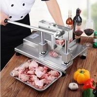 Commercial Bone Cutting Machine, Manual Lamb Leg And Pig Trotters, Frozen Fish And Meat Cutting