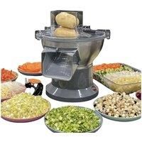 Commercial Vegetable Dicing Machine Ham Sausage Potato Radish Slicer
