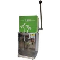 Efficient Commercial Coconut Opening Machine, Electric Small Coconut Processing Machine, Thai Coconut Cutting Machine