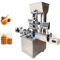 Automatic Syrup Yogurt Filling Machine, Sauce Glass Bottle Filling Machine